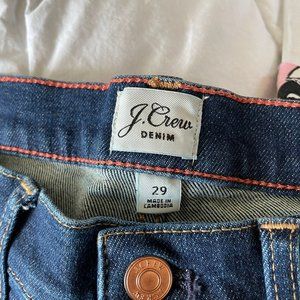 J Crew denim jeans size 29 straight leg